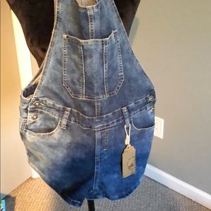 Overall shorts brand new size medium